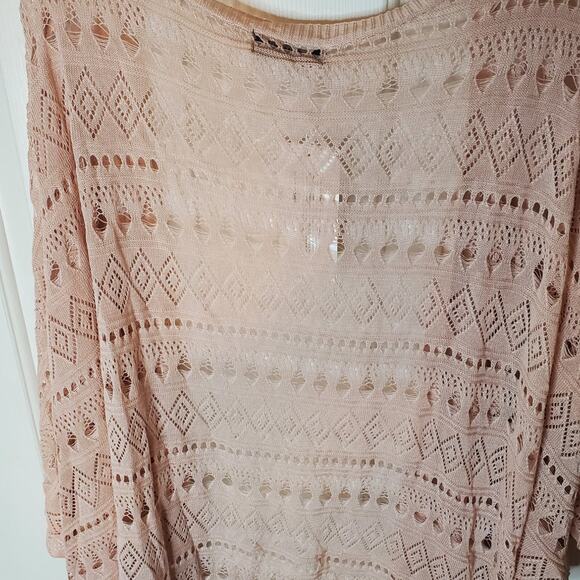 BloomChic Open Lace-Like Knit Cardigan Sweater, NWT, Size 30 - Picture 5 of 6